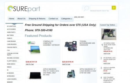 Diseño Web surepart